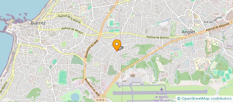 localisation de l'entreprise SCI PLEIN SUD à BIARRITZ