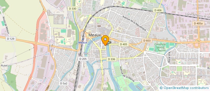 localisation de l'entreprise SCI PLEIN SUD à MEAUX