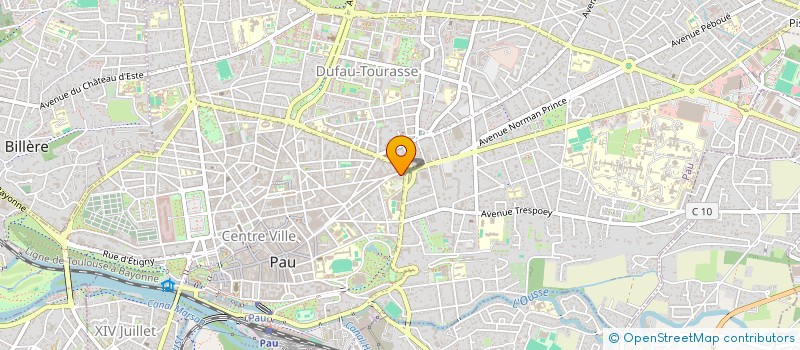 localisation de l'entreprise SCI PLEIN SUD à PAU