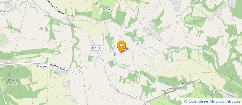 localisation de l'entreprise SCI PLEIN SUD  SAINT-PIERRE-DE-CHANDIEU