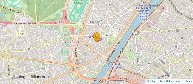 localisation de l'entreprise SCI PLEIN SUD  PARIS