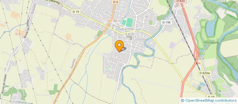 localisation de l'entreprise SCI PLEIN VENT à LABARTHE-SUR-LEZE