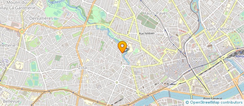 localisation de l'entreprise SCI PLEINE LUNE  SUCE-SUR-ERDRE