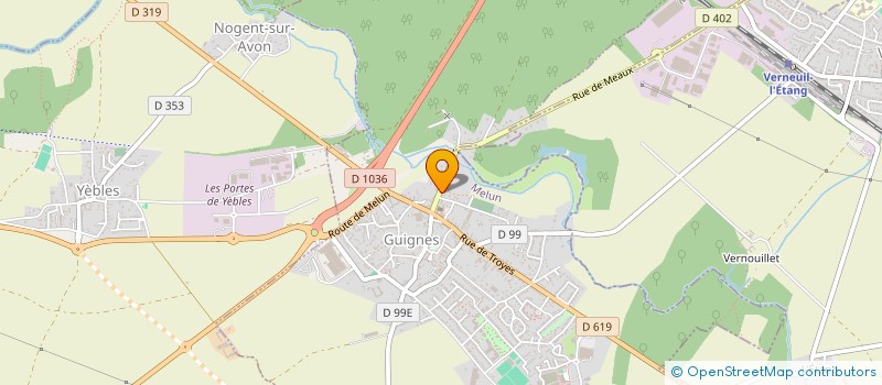 localisation de l'entreprise SCI PLEMME  GUIGNES