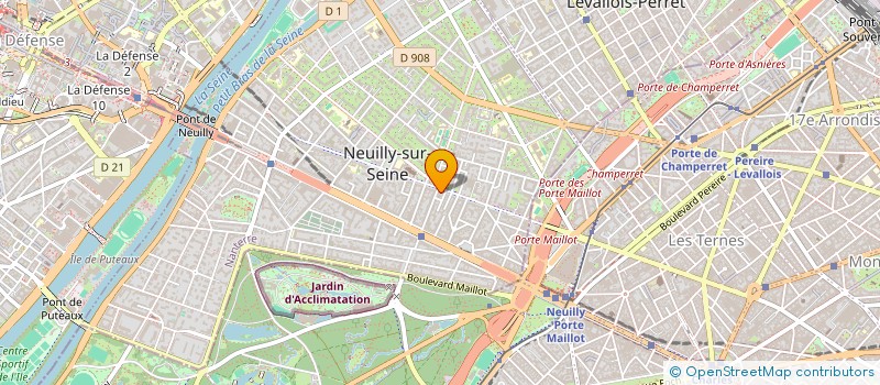 localisation de l'entreprise SCI PLENAROUX à NEUILLY-SUR-SEINE