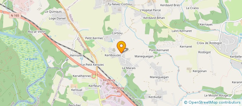 localisation de l'entreprise SCI PLENENO IMMO  REDENE