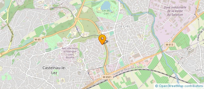 localisation de l'entreprise SCI PLENITUDE à CASTELNAU-LE-LEZ