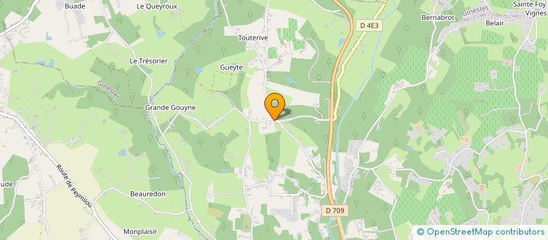 localisation de l'entreprise SCI PLENITUDES à BERGERAC