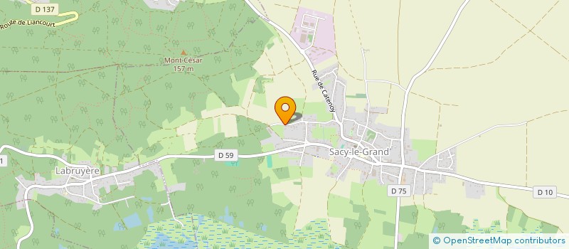 localisation de l'entreprise SCI PLEOMYGO  SACY-LE-GRAND