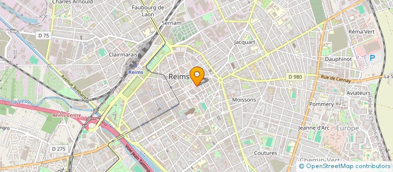 localisation de l'entreprise SCI PLESSIS FDG  REIMS