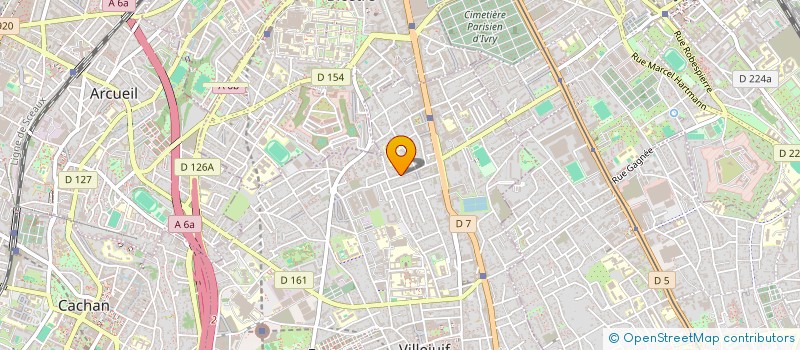 localisation de l'entreprise SCI PLEVI à VILLEJUIF