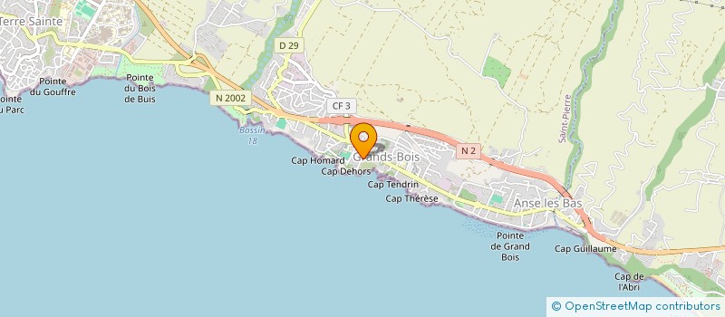 localisation de l'entreprise SCI PLF à SAINT-PIERRE