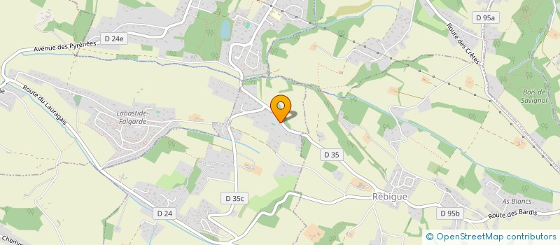 localisation de l'entreprise SCI PLG  AUREVILLE