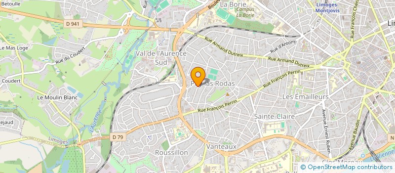 localisation de l'entreprise SCI PLGN à LIMOGES
