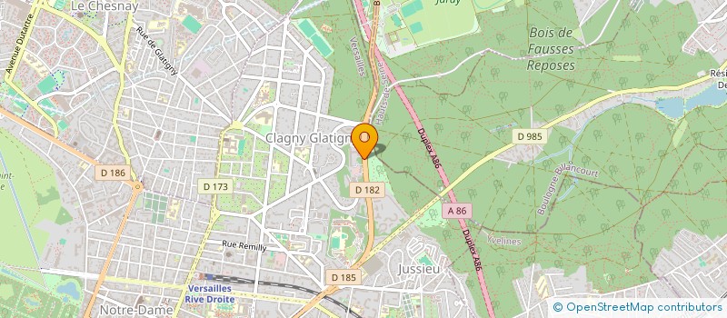 localisation de l'entreprise SCI PLH 23 à VERSAILLES
