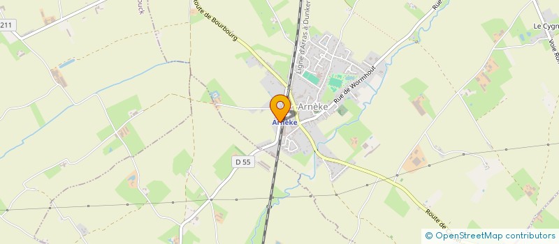 localisation de l'entreprise SCI PLH  ARNEKE