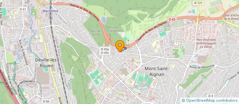 localisation de l'entreprise SCI PLICHET  DINARD