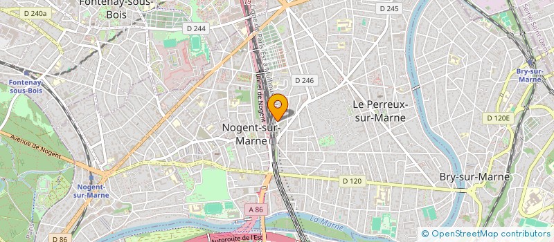 localisation de l'entreprise SCI PLICHON  LE PERREUX-SUR-MARNE