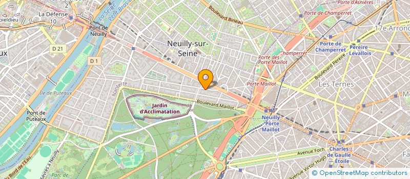 localisation de l'entreprise SCI PLIPLI à NEUILLY-SUR-SEINE