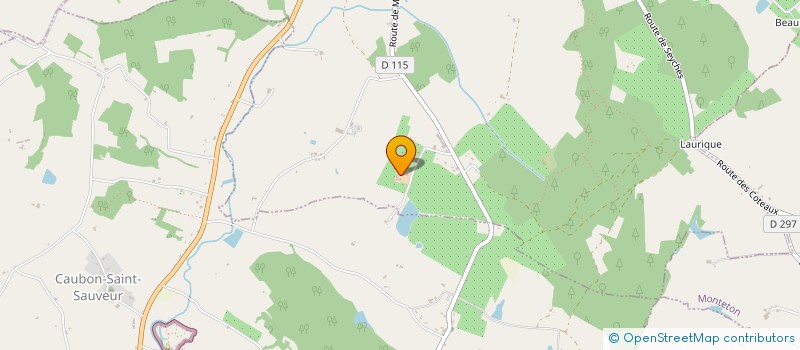 localisation de l'entreprise SCI PLISSON BOTTEON  LEVIGNAC-DE-GUYENNE