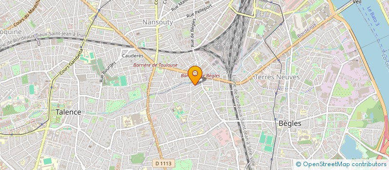 localisation de l'entreprise SCI PLJ à BEGLES