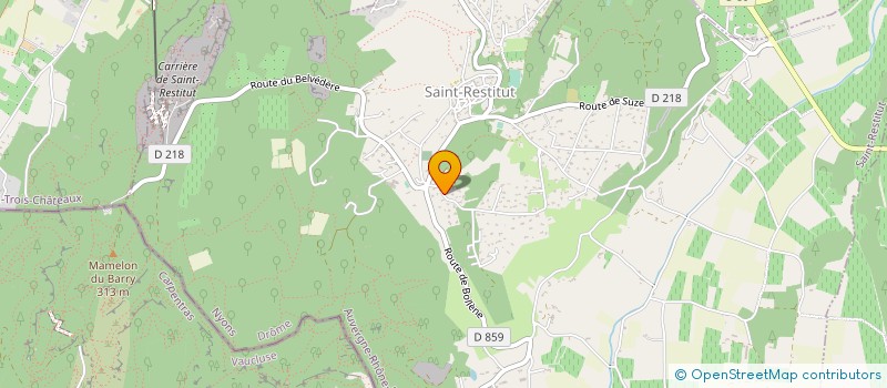 localisation de l'entreprise SCI PLM MALA  SAINT-RESTITUT