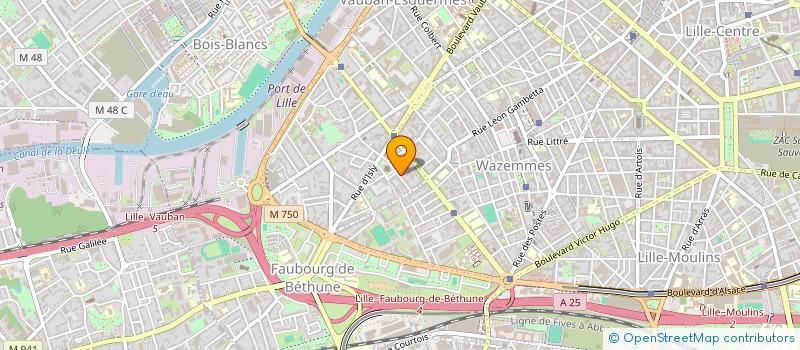 localisation de l'entreprise SCI PLM PARTNERS à LILLE