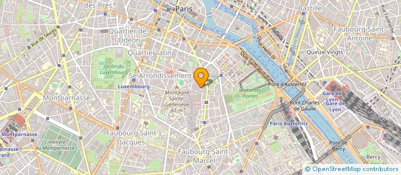 localisation de l'entreprise SCI PLM ROLLIN  PARIS