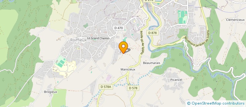 localisation de l'entreprise SCI PLOC  ANNONAY