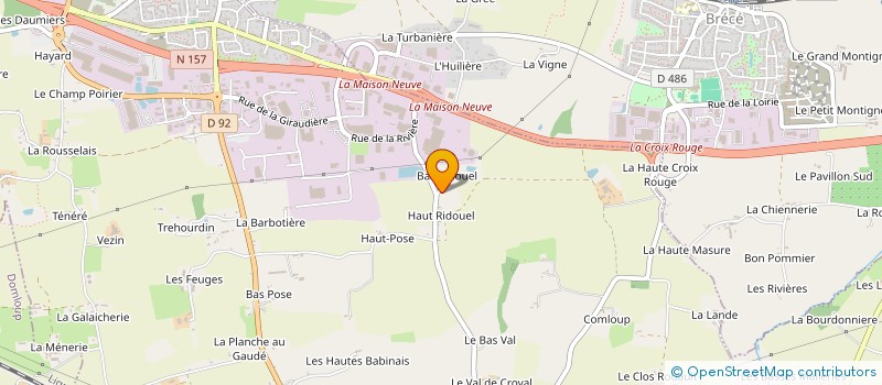 localisation de l'entreprise SCI PLOERMEL'IMMO  PLOERMEL