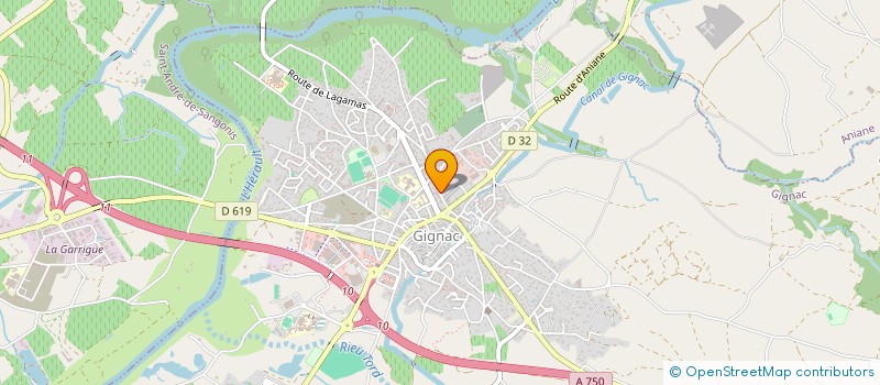 localisation de l'entreprise SCI PLOMAR  GIGNAC