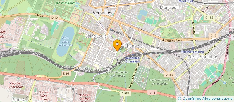 localisation de l'entreprise SCI PLOMBIN-PEREZ  SAINT-GERMAIN-EN-LAYE