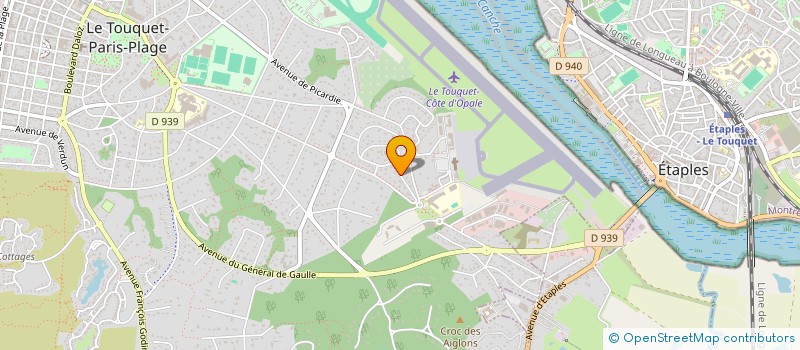 localisation de l'entreprise SCI PLOMION CALAIS à SOORTS-HOSSEGOR