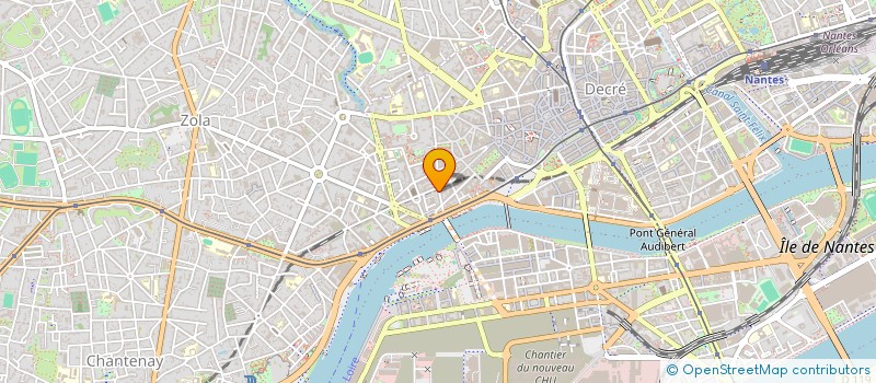 localisation de l'entreprise SCI PLONGEON à NANTES