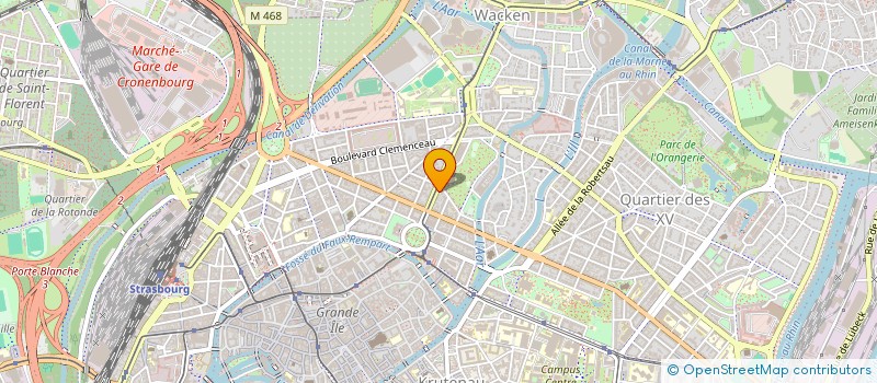 localisation de l'entreprise SCI PLOT 20 à STRASBOURG