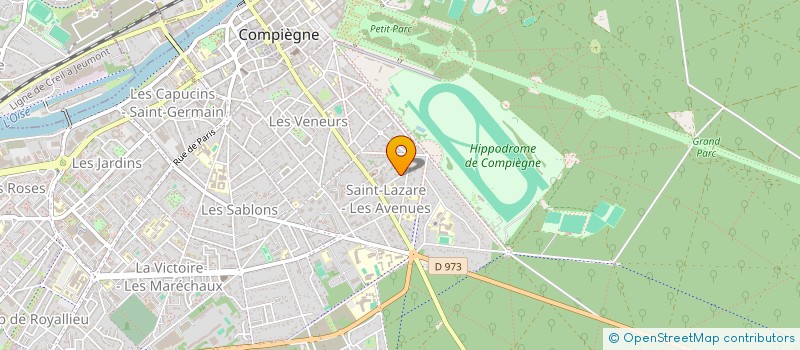 localisation de l'entreprise SCI PLOU LON  COMPIEGNE