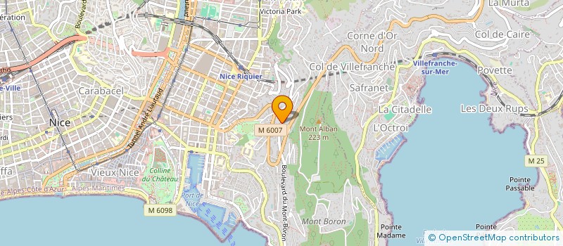 localisation de l'entreprise SCI PLOUEG AR MOR  NICE