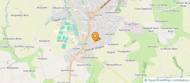 localisation de l'entreprise SCI PLOUVIEN IMMOBILIER  PLABENNEC