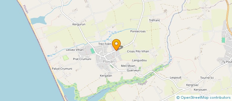 localisation de l'entreprise SCI PLOVAN GESTION IMMOBILIERE  PLOVAN