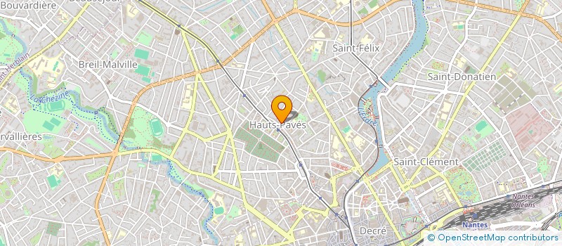localisation de l'entreprise SCI PLP à NANTES