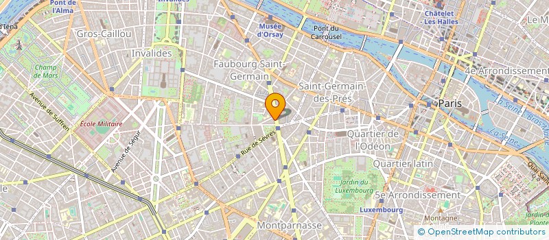 localisation de l'entreprise SCI PLP  PARIS