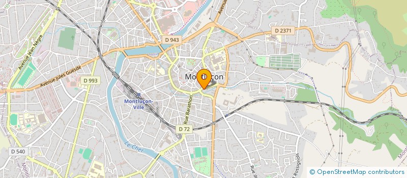 localisation de l'entreprise SCI PLR à MONTLUCON