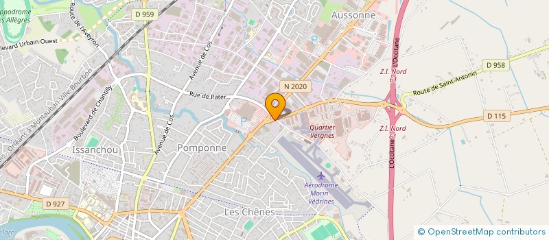 localisation de l'entreprise SCI PLS  MONTAUBAN