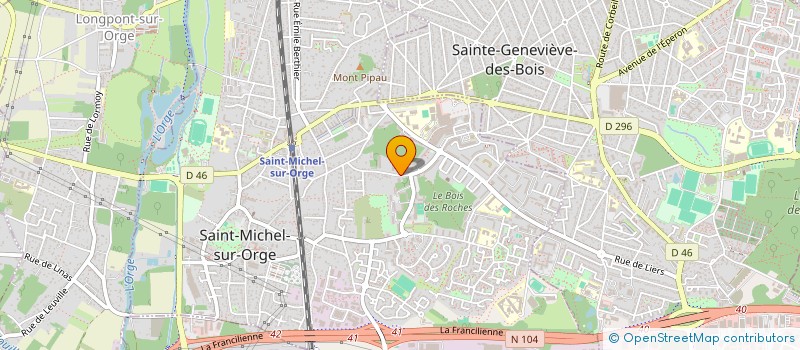 localisation de l'entreprise SCI PLT  SAINT-MICHEL-SUR-ORGE