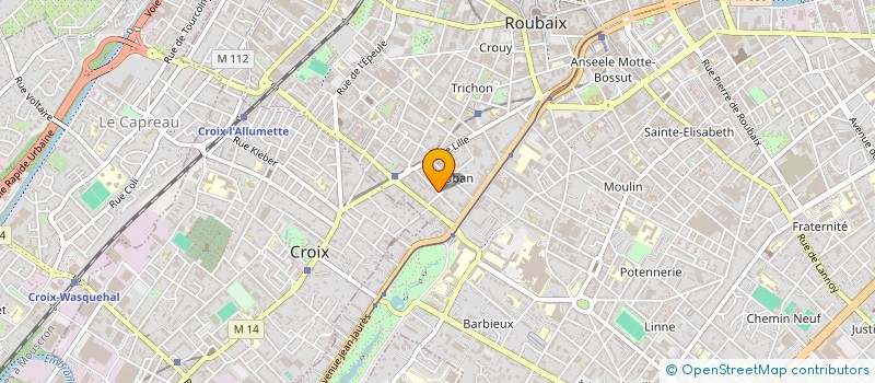 localisation de l'entreprise SCI PLUCHARD IMMO  ROUBAIX