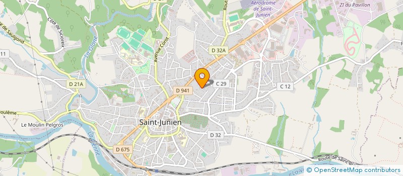 localisation de l'entreprise SCI PLUCIE à SAINT-JUNIEN