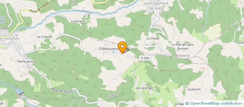 localisation de l'entreprise SCI PLUGIN IMMO  YZERON