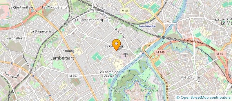 localisation de l'entreprise SCI PLUME à LAMBERSART