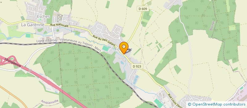 localisation de l'entreprise SCI PLUME ET SOLEIL  BORNEL