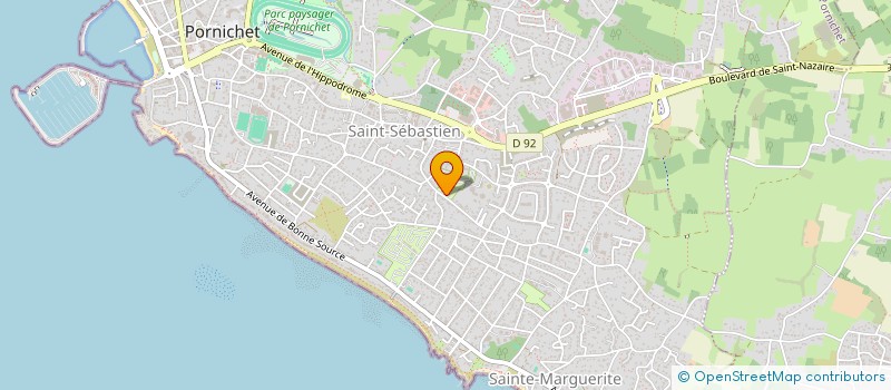 localisation de l'entreprise SCI PLUMER à PORNICHET